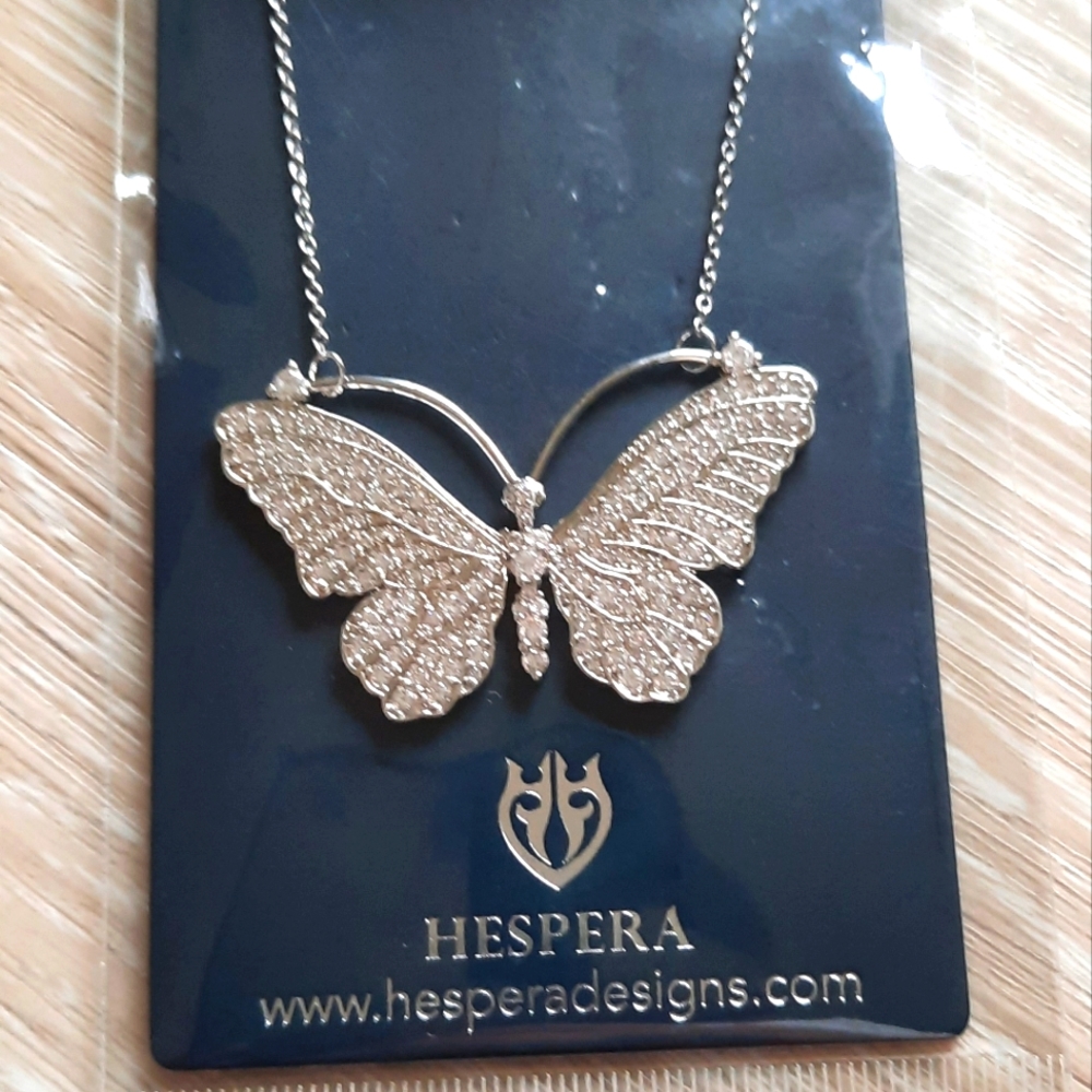 Hespera Butterfly Necklace NEW